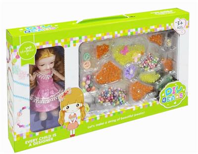 DIY BEADS WITH 6-INCH DOLL - OBL897337