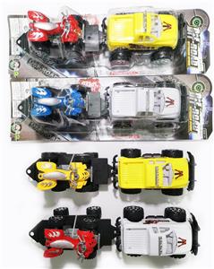 SOLID COLOR INERTIA RACING CAR TOWING BEACH MOTORCYCLE - OBL897521