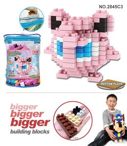 宠物小精灵-胖丁大颗粒积木（178PCS） - OBL898325