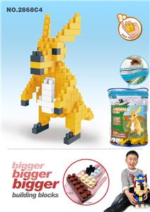袋鼠大颗粒积木（117PCS） - OBL898383