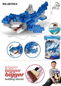 鲨鱼大颗粒积木（158PCS） - OBL898397