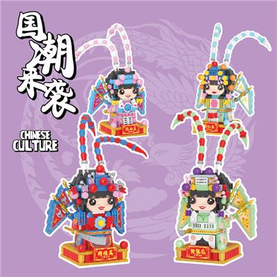 国潮积木帼国英雄 - OBL899679