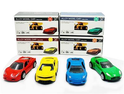 RETURN SIMULATION CAR (4 MODELS) 1:64 - OBL900063