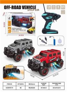 1:20 5 PASS OFF-ROAD REMOTE CONTROL CAR WITH LIGHT SPRAY - OBL900065
