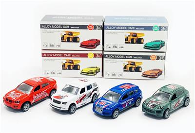 HUILI SUV (4 MODELS) 1:64 - OBL901768