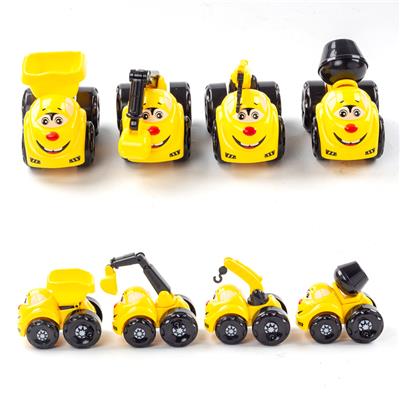 ABS RETURN FORCE CARTOON ENGINEERING VEHICLE - OBL901854