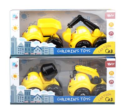 ABS RETURN FORCE CARTOON ENGINEERING VEHICLE - OBL901856