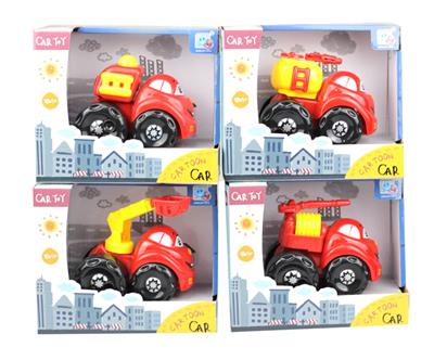 ABS RETURN CARTOON FIRE ENGINE - OBL901860