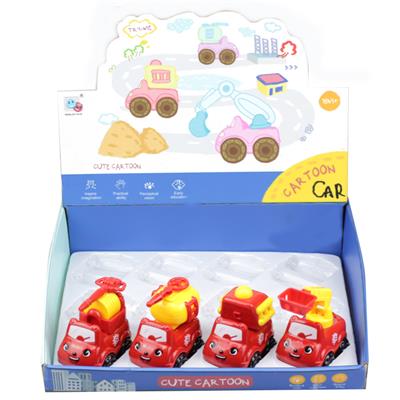 ABS RETURN FORCE CARTOON ENGINEERING VEHICLE - OBL901872