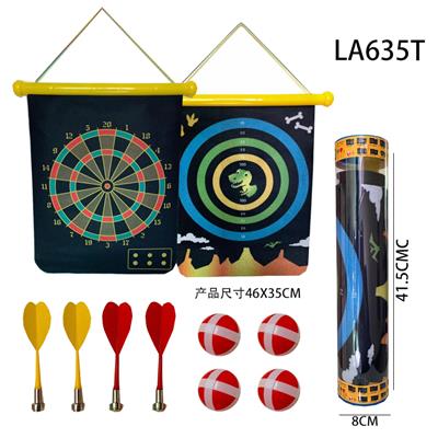 15 INCH TWO IN ONE MAGNETIC DART TARGET - OBL902513