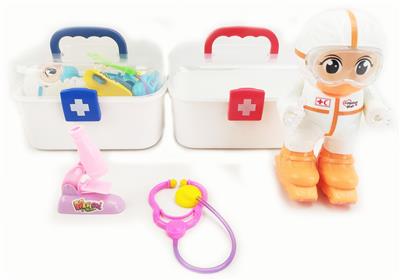 ELECTRIC MUSIC AND LIGHT MEDICAL STAFF EPIDEMIC PREVENTION MEDICAL BOX (2-COLOR MIXED PACKAGE) - OBL904887