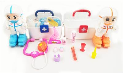 ELECTRIC MUSIC AND LIGHT MEDICAL STAFF EPIDEMIC PREVENTION MEDICAL BOX (2-COLOR MIXED PACKAGE) - OBL904893