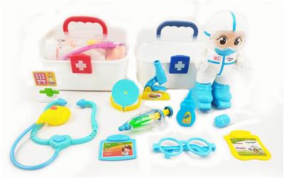 ELECTRIC MUSIC AND LIGHT MEDICAL STAFF EPIDEMIC PREVENTION MEDICAL BOX (2-COLOR MIXED PACKAGE) - OBL904894