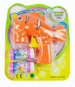 INERTIAL AUTOMATIC WATER ABSORBING CLOWNFISH BUBBLE GUN - OBL905485