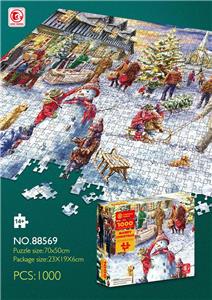 CHRISTMAS 1000 PIECE PUZZLE - OBL905793