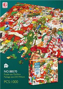 CHRISTMAS 1000 PIECE PUZZLE - OBL905794