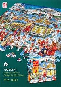 CHRISTMAS 1000 PIECE PUZZLE - OBL905798