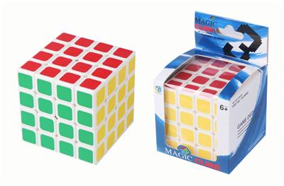 FOURTH-ORDER WHITE-BOTTOMED THERMAL TRANSFER RUBIKS CUBE - OBL906533