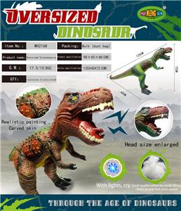 超大号霸王龙-带声光（2色混装） - OBL906628