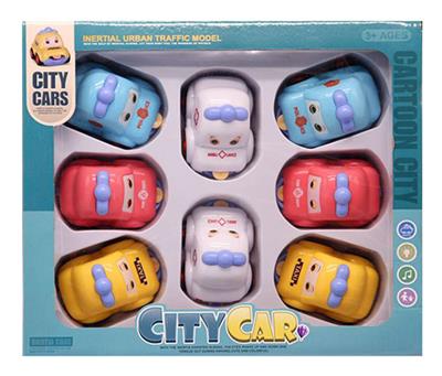 8只惯性卡通车 - OBL906659