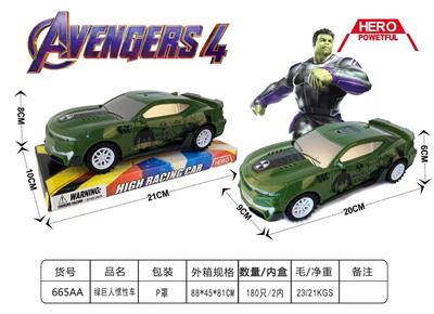 惯性车(绿巨人) - OBL906666