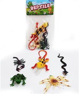 1只蜥蜴+4只爬行动物 - OBL906883