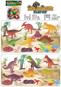 PVC恐龙套装两款混装 - OBL910411