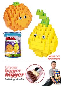 橙子+梨大颗粒积木（154PCS） - OBL910445