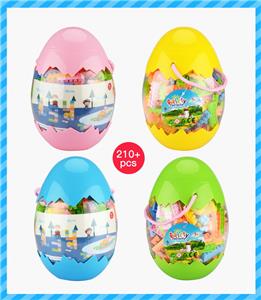 中大颗粒益智积木（210+PCS）（颜色随机） - OBL910672