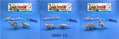 DINOSAUR THREE MIXED 9 (PCS) - OBL911684