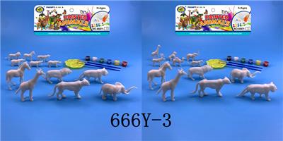 动物二款混装16(PCS) - OBL911691
