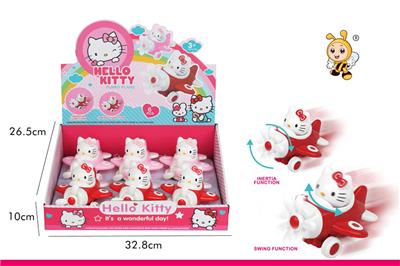 Hello Kitty cartoon inertia aircraft - OBL911803