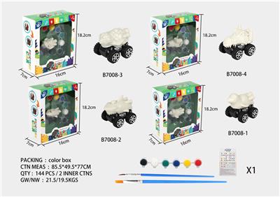 PAINTED ANIMAL CAR SERIES (CROCODILE) - OBL911906