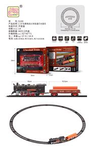 1：87古典电动火车轨道灯光音乐 - OBL912553