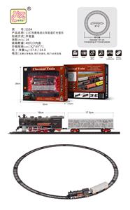 1：87古典电动火车轨道灯光音乐 - OBL912561