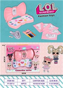 彩妆化妆品蝴蝶结背包 - OBL913224