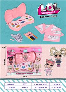 彩妆化妆品蝴蝶结背包 - OBL913225