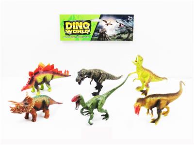 6只6.5寸彩绘恐龙 - OBL913922