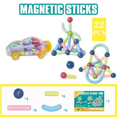 磁力棒22PCS（小车罐） - OBL914372
