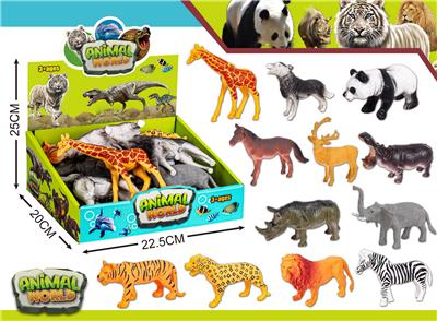 动物套装  12PCS/PDQ - OBL915415