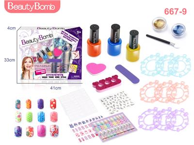 儿童美甲套装，配
UV美甲贴 - OBL916615