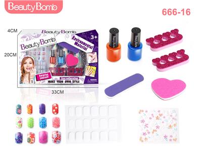 儿童美甲套装，配
UV美甲贴 - OBL916616