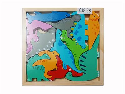 创意主题立体木制海洋拼图 - OBL919538
