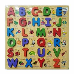 大写字母木制拼图 - OBL919542