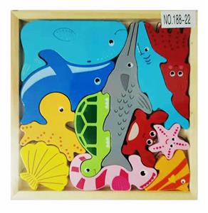 海洋木制拼图 - OBL919562