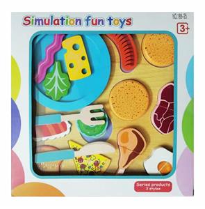 磁性水果切木制拼图 - OBL919565