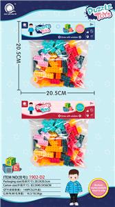 益智拼装俄罗斯积木（约45PCS） - OBL919796