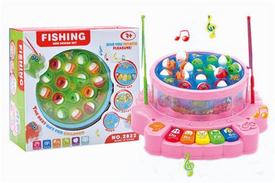 Music fishing (pink, pink and blue) - OBL921085