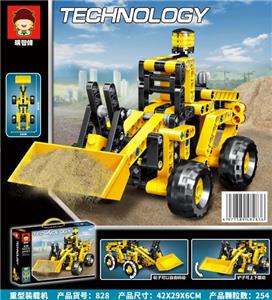 254+PCS动态科技件拼装积木之重型装载机 - OBL922222