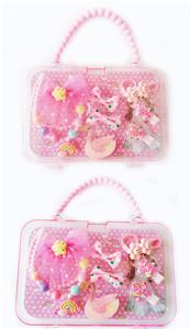 大手提盒饰品（项链+手链+发夹+发绳） - OBL922327